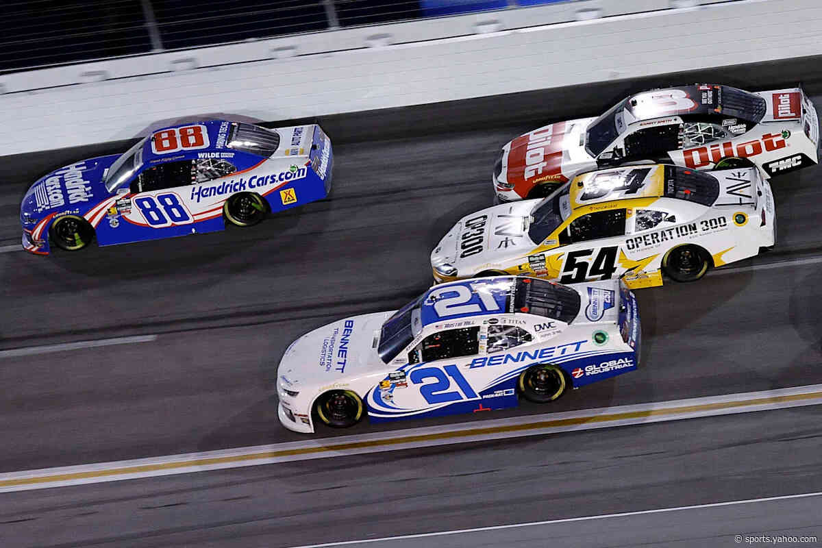 NASCAR O'Reilly Series Daytona race live updates, highlights, leaderboard