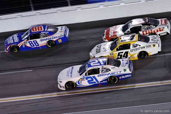 NASCAR O'Reilly Series Daytona race live updates, highlights, leaderboard