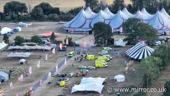 Big Church Festival latest: Man dies as large sign crushes Sussex festival-goers
