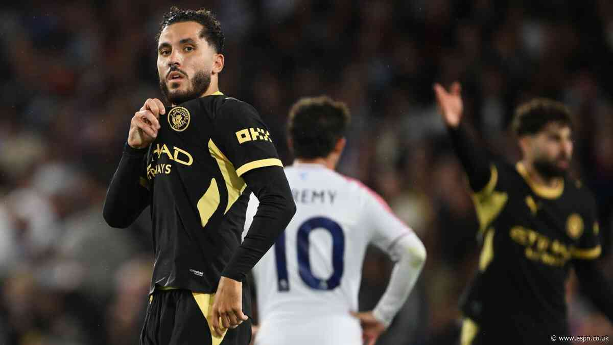 Manchester City vs. Crystal Palace player ratings as City maintain winning start with emphatic 4-1 victory