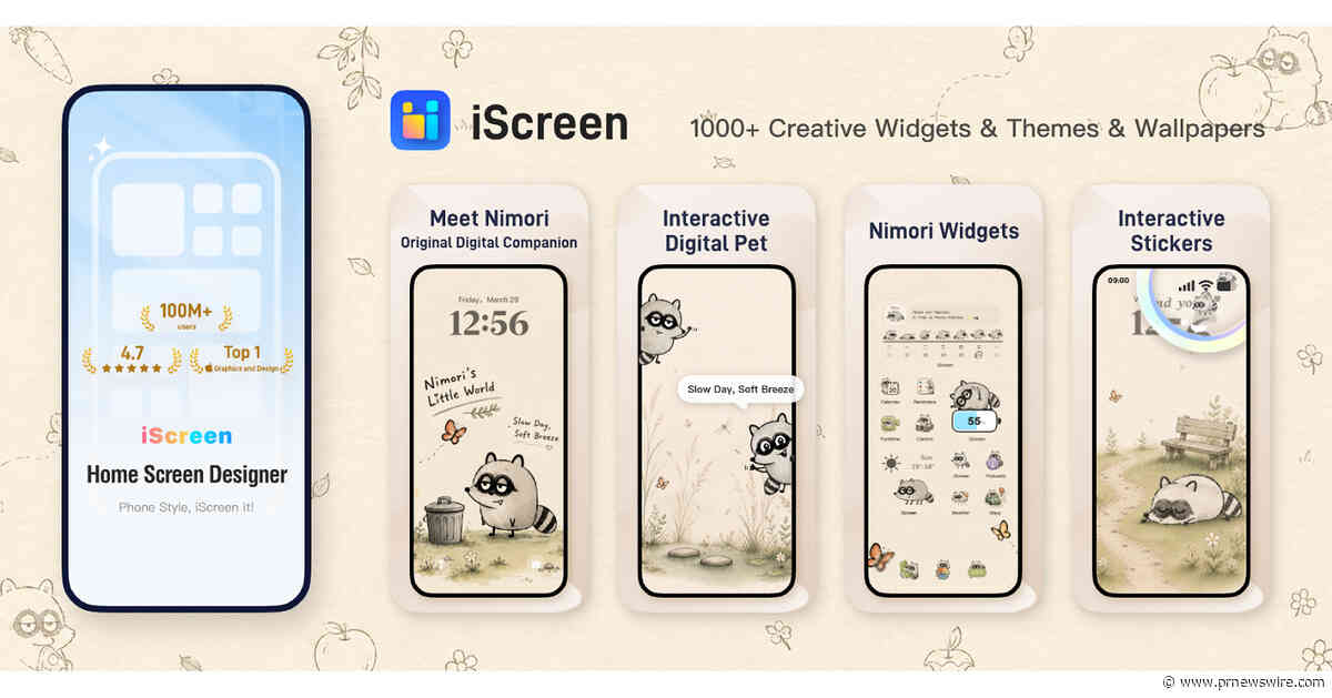 iScreen Introduces Interactive Digital Pet Experience for iPhone Customization