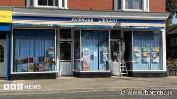 City library targeted in three arson attacks