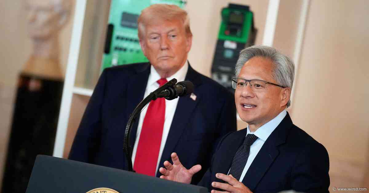 Nvidia CEO Jensen Huang Took a Call From Donald Trump in the Middle of an All-Hands