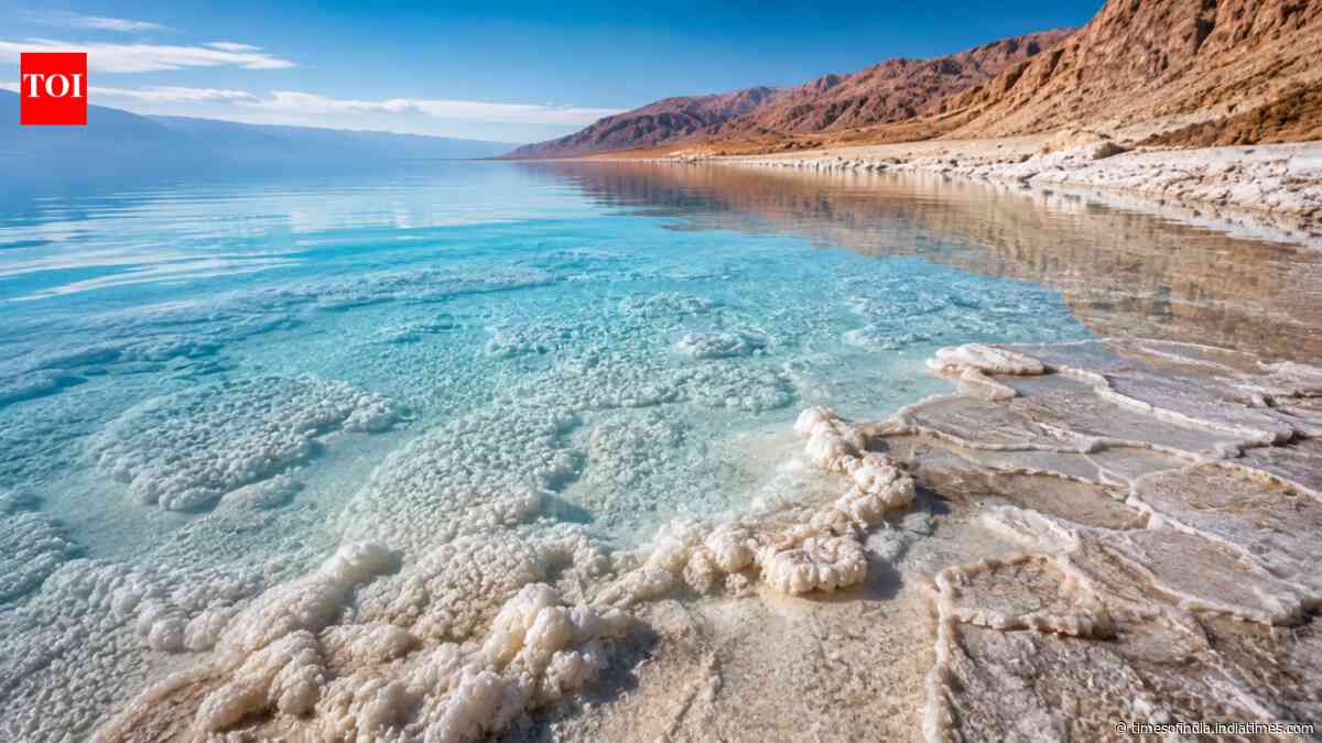 The Dead Sea has been building a salt floor for years; scientists reveal how it happens