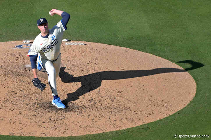 Dodgers vs Tigers LIVE: Tarik Skubal wipes away tears during tribute video in Detroit; where to watch