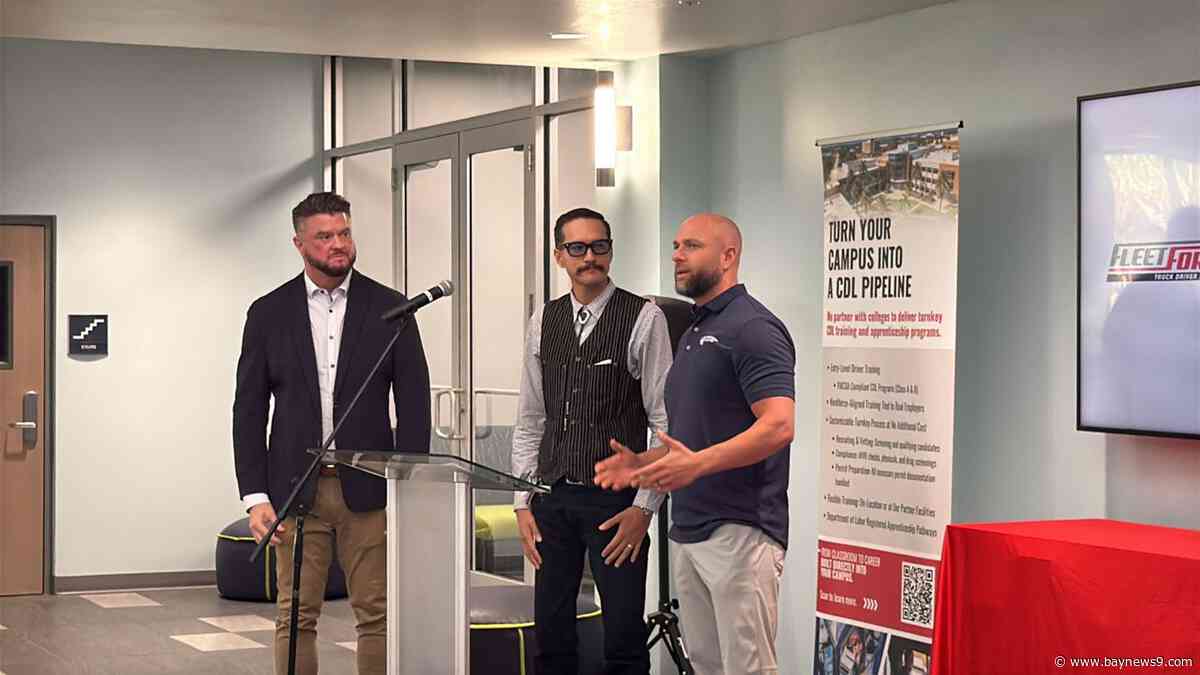 State College of Florida, FleetForce mark 10,000 commercial truck driver graduates