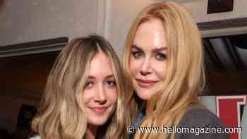 Nicole Kidman's model daughter Sunday makes rare public comment about close-knit family