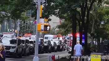 Man sets himself on fire inside NYC Google office building as horrified staff rush to put out flames