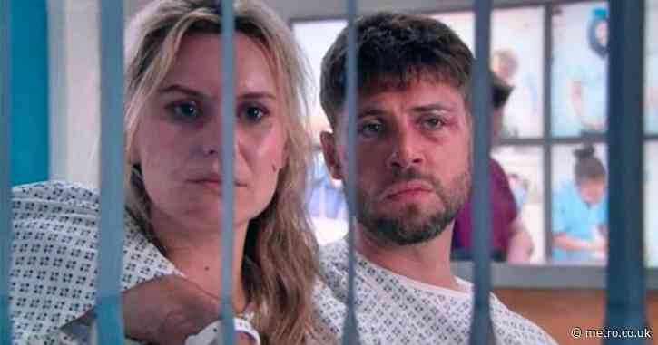 Dawn and Joe overwhelmed by new arrival in Emmerdale spoiler video