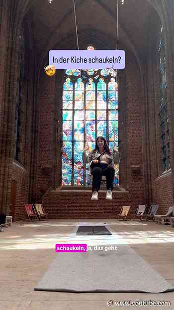 Schaukeln? Ok. In der Kirche? 🤯 In der Liebfrauenkirche ist das möglich 📍👀