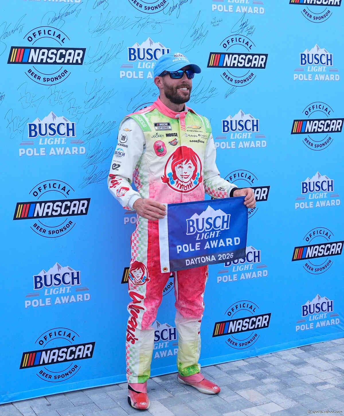 Ross Chastain Takes Daytona Pole as Cup Series Field Prepares for Saturday Night Showdown