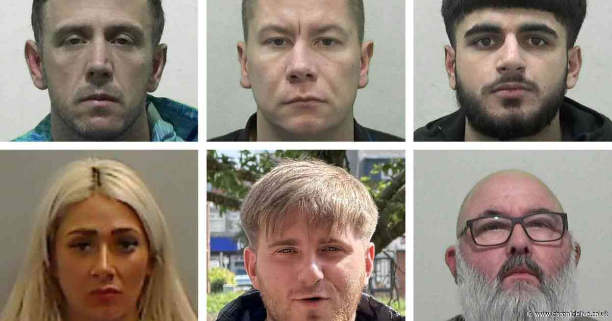 Names and faces of North East drug dealers who walked free after being caught red handed
