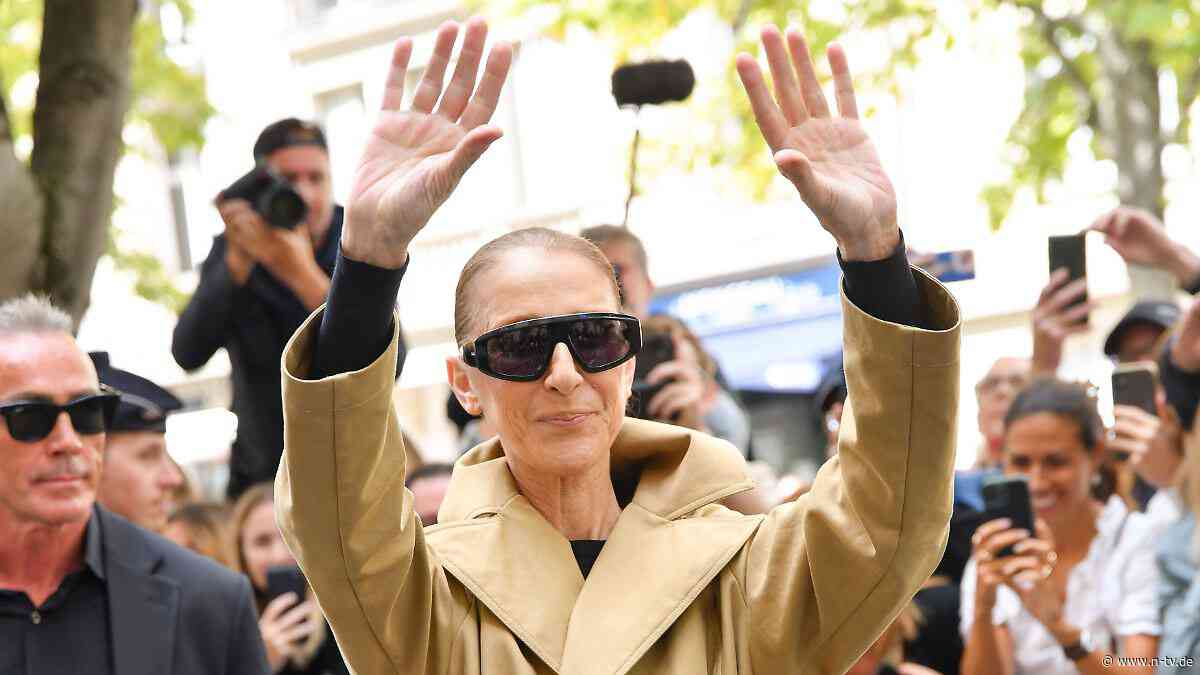 Seltener Anblick vor Konzert: Céline Dion wird in Paris von Fans bejubelt 