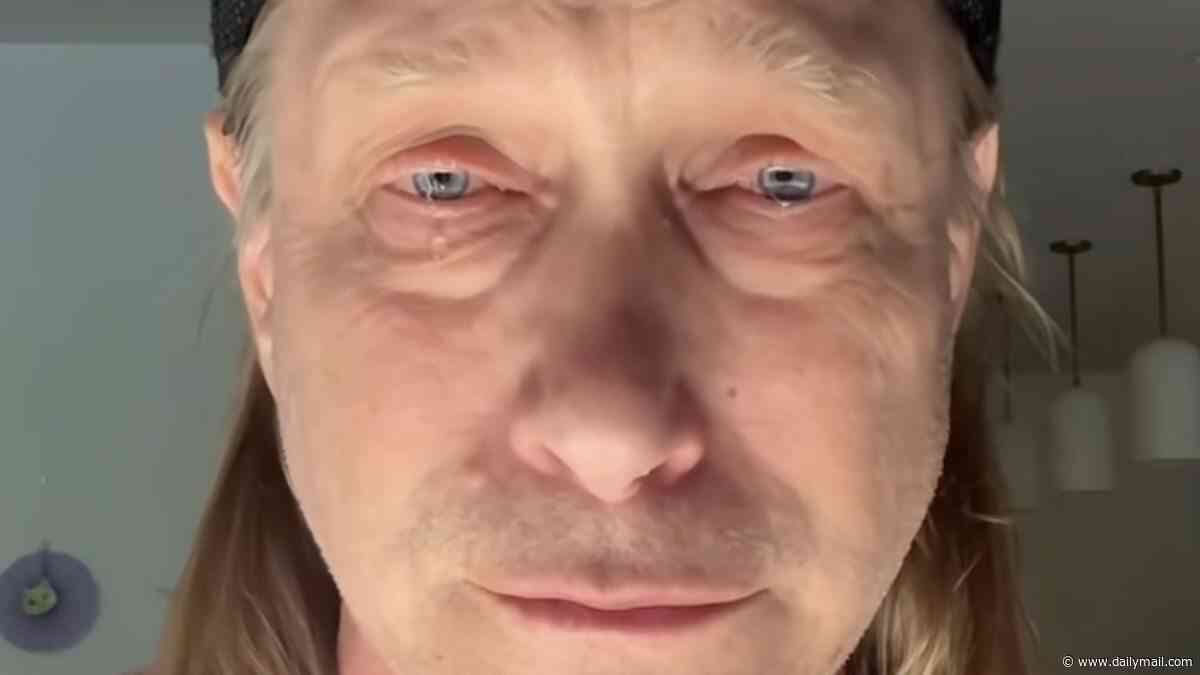 Hailey Bieber's dad Stephen Baldwin sparks fan concern with bizarre video of himself CRYING on TikTok