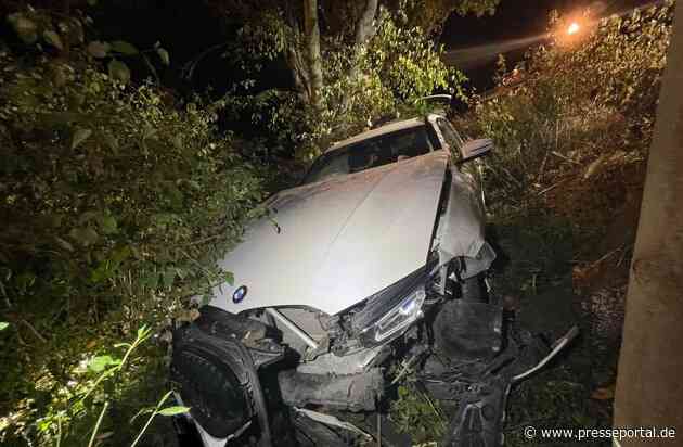 POL-PDNW: Verkehrsunfall unter Drogeneinfluss mit glimpflichem Ausgang