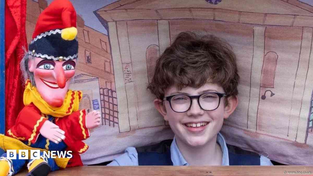 Teenager has hand in Punch and Judy's future