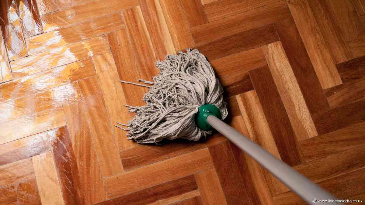 Wooden floors will be cleaner and dust-free for longer if mopped with 1 household item