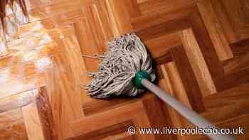 Wooden floors will be cleaner and dust-free for longer if mopped with 1 household item