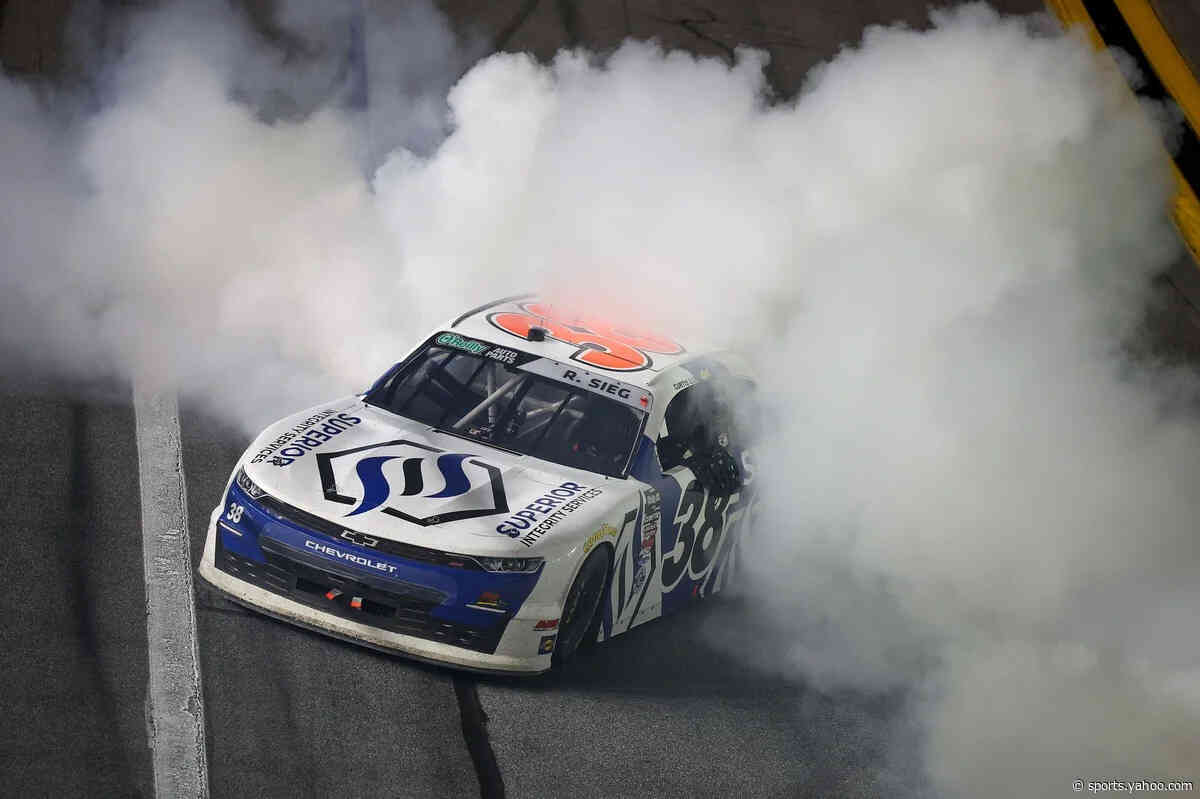 Ryan Sieg wins first NASCAR O'Reilly race after 13 years of trying