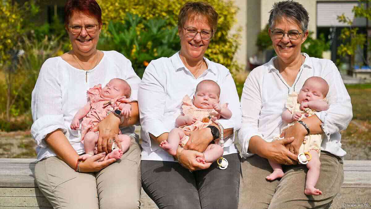 Eine Familie, zweimal Drillinge: „Das Beste, was uns passieren konnte“