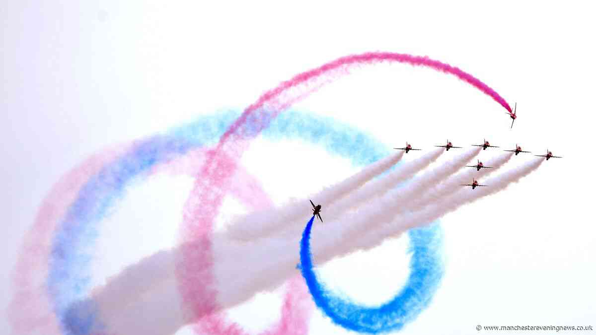 What time the Red Arrows are at Southport Airshow 2026 on Saturday