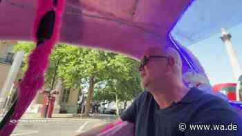 „Der hat eine Wodkafahne bis hier hinten“: Peter Giesel erlebt kuriose Taxi-Fahrt in London