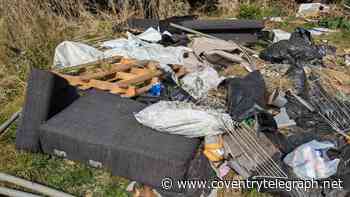Coventry fly-tipping up 40 per cent as council vows to 'go harder and heavier' to catch culprits
