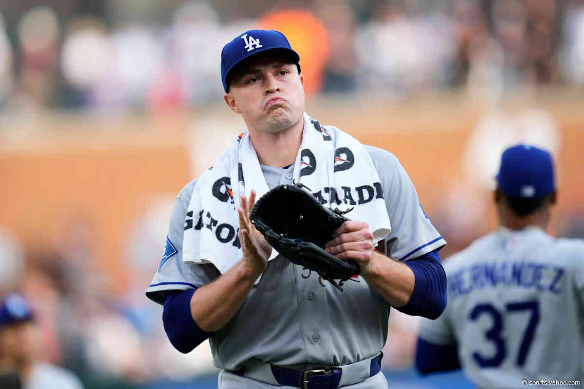Nearly everything felt 'weird' for Dodgers' Tarik Skubal in return to Detroit, from pregame routine to PitchCom malfunction in first at-bat