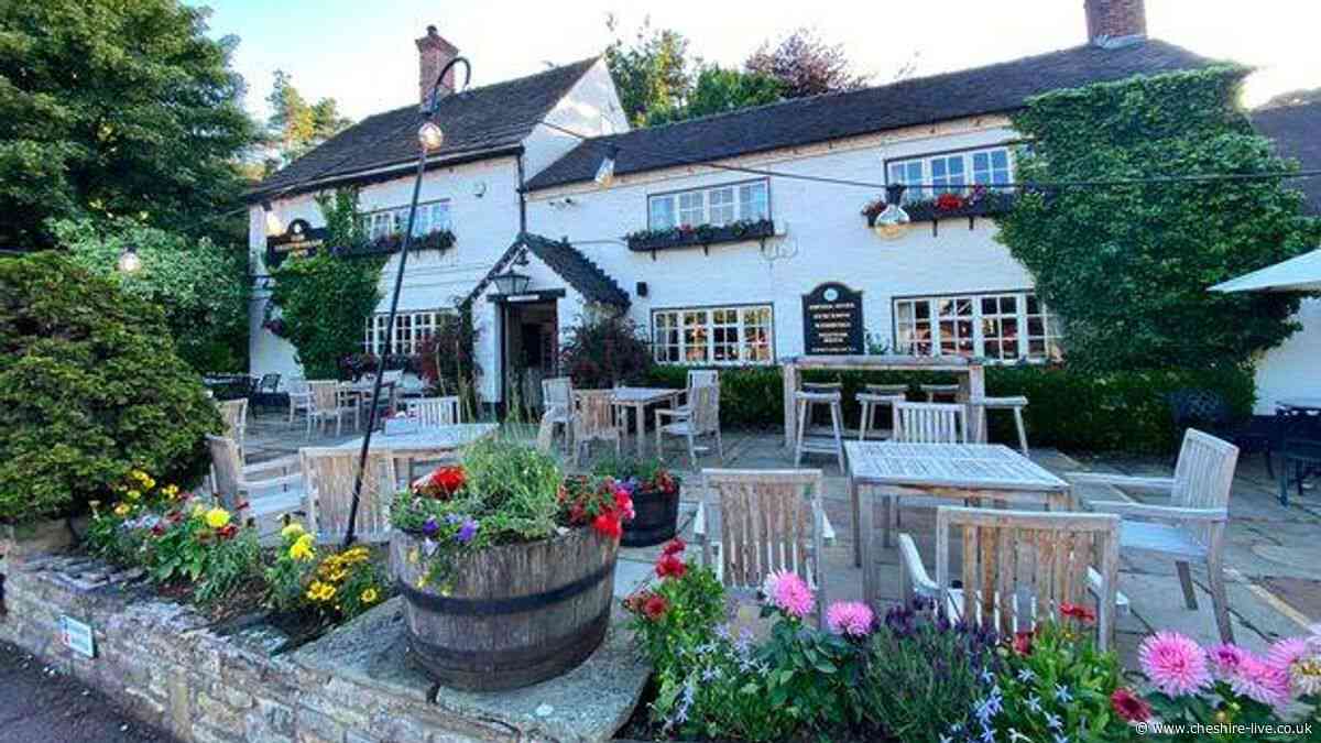 The historic Cheshire country pub with huge beer garden and lavender meadow