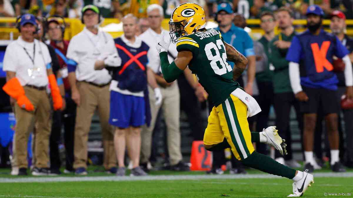 Dritte Woche der Preseason: Packers-Receiver liefert elektrisierende Show