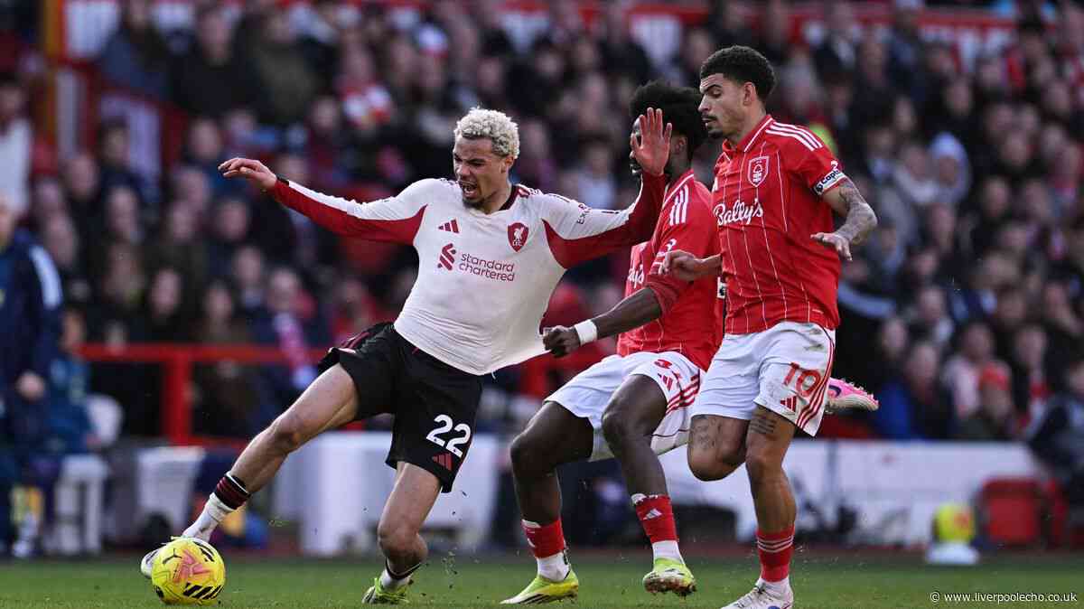 Seven players set to miss Liverpool vs Nottingham Forest with double boost as key star ruled out