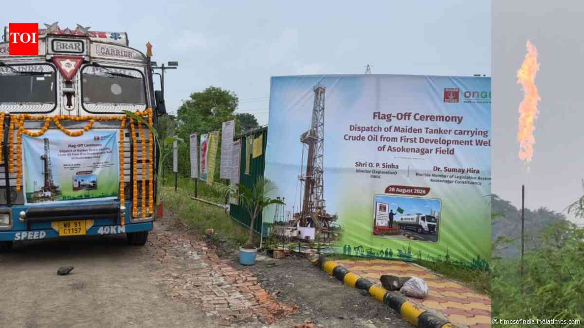 ONGC starts commercial crude production at Ashoknagar field, sends 12,000L to refinery