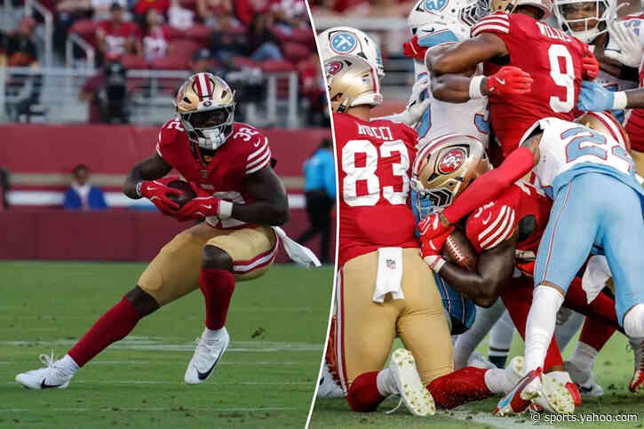 49ers roster cut veteran running back days before 53-man roster cuts