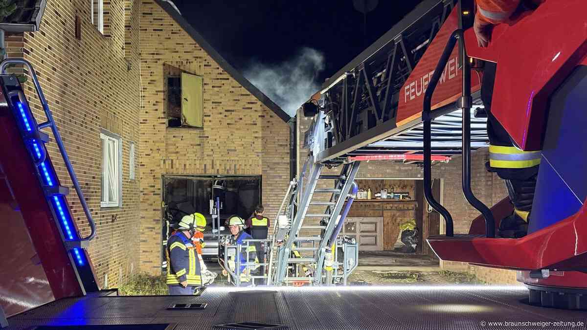 Schon wieder Großeinsatz der Feuerwehren wegen eines Brandes in Knesebeck