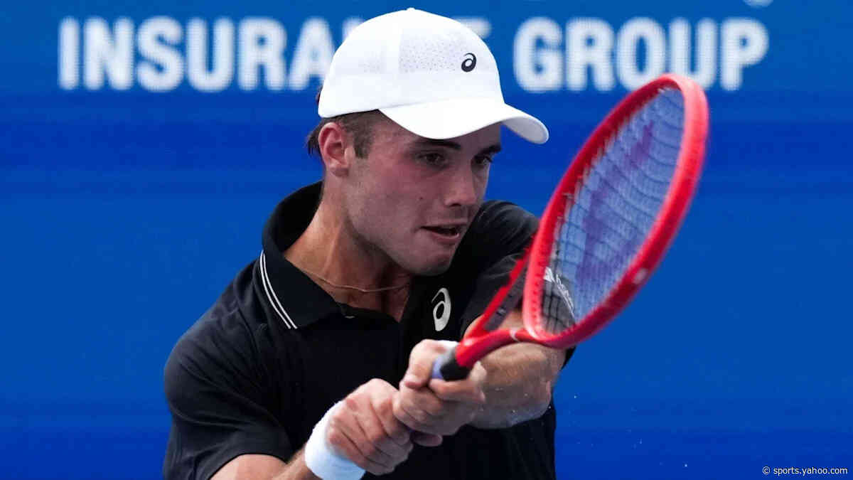 Fery into first ATP Tour final as opponent retires