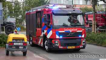 Gaslekkage Rijkstraatweg Haren en 1e uitruk nieuwe tankautospuit Haren