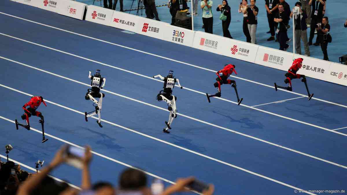 Wie Chinas Roboter der Konkurrenz davonlaufen