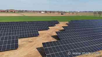 Neuer Solarpark in Taufkirchen am Netz