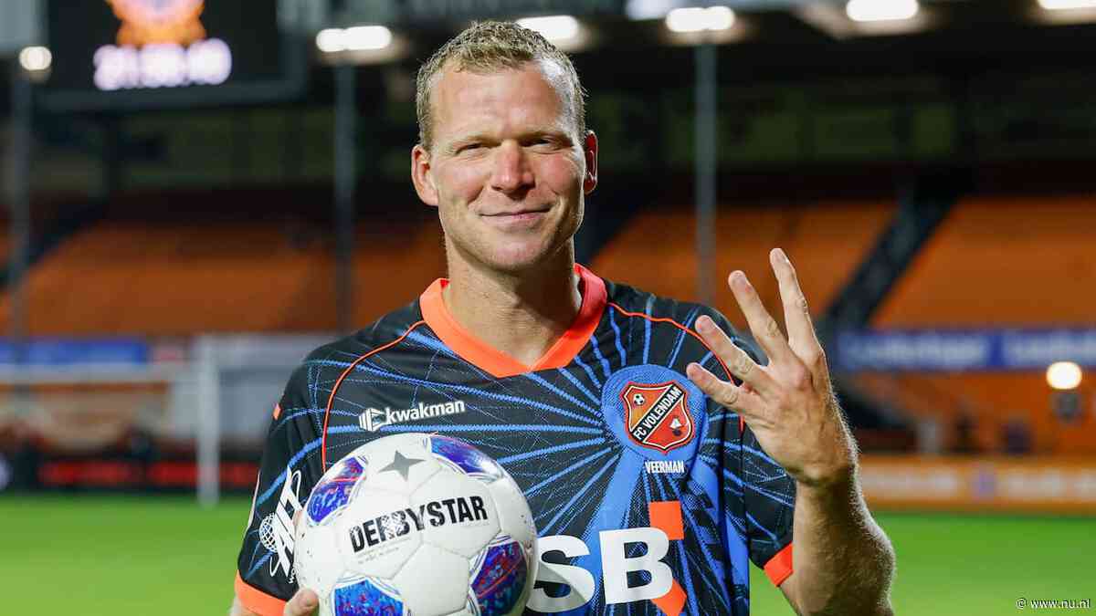 Henk Veerman neemt met vier goals en hakje 'revanche': 'Ben ik tevreden over'