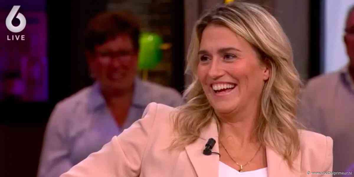 Estavana Polman maakt bij Vandaag Inside geslacht kindje met Van der Vaart bekend