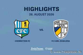 Chemnitzer FC – FC Carl Zeiss Jena: Die Highlights des Spiels im Video