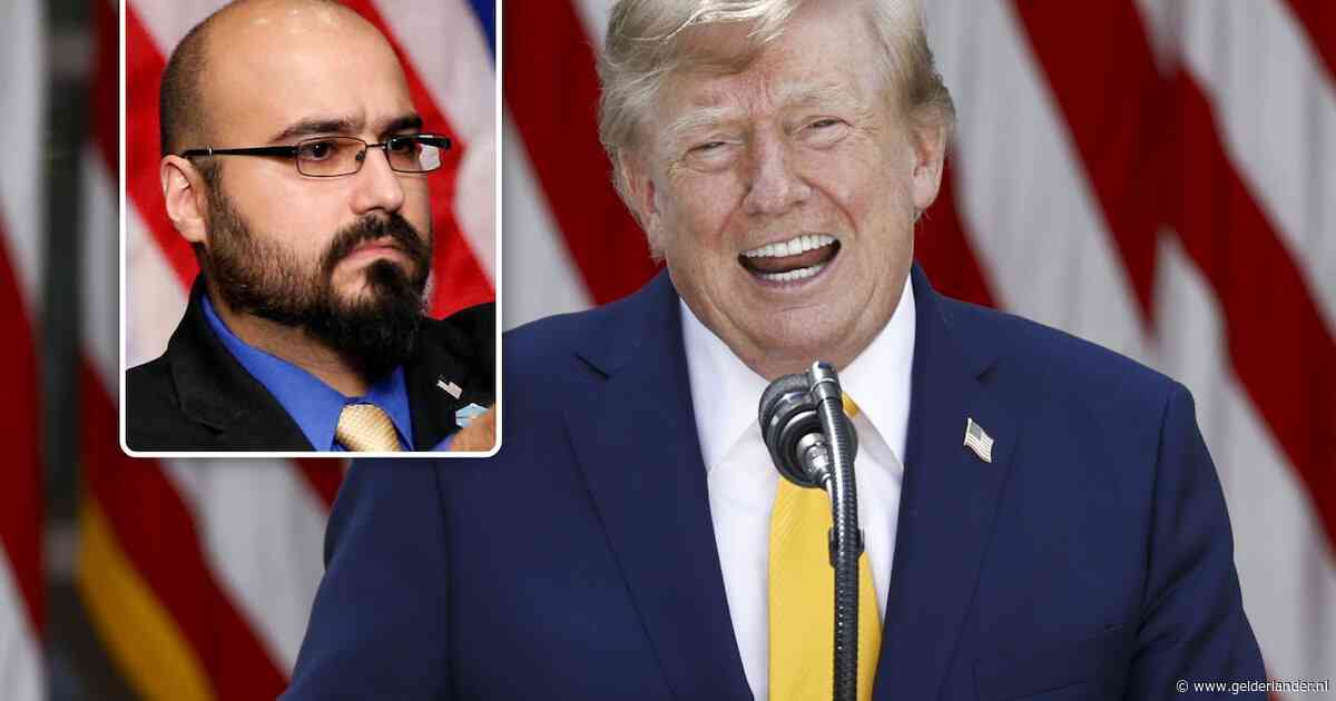 Man die autocue bediende en geld verdiende aan toespraken Trump krijgt megaboete