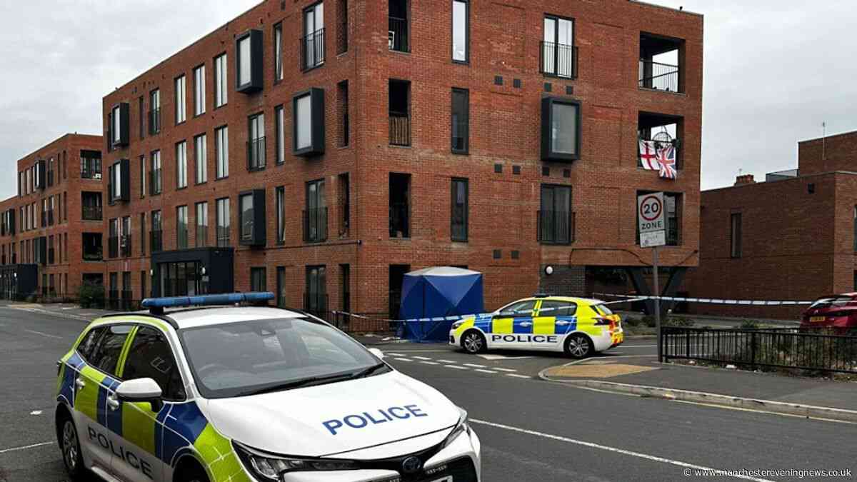 Salford police scene LIVE updates as blue tent in road and major investigation underway