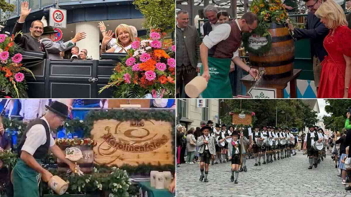 Jetzt im Liveticker: So läuft der Auftakt zum 165. Rosenheimer Herbstfest