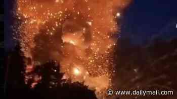 Putin strikes Ukraine ammo depot and launches relentless attacks on Kyiv after warnings Russia is preparing to strike Baltics