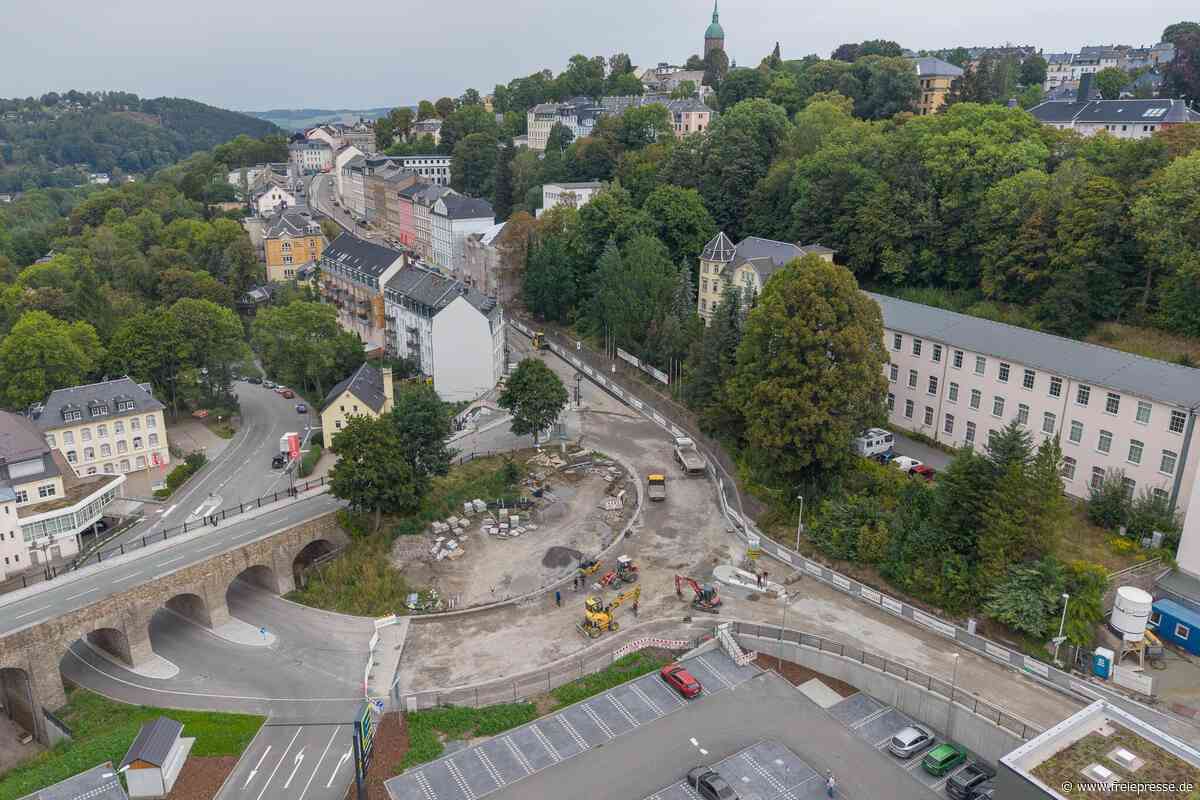 Langzeit-Bauarbeiten an Annaberger Innenstadtring: Entlastung in Sicht