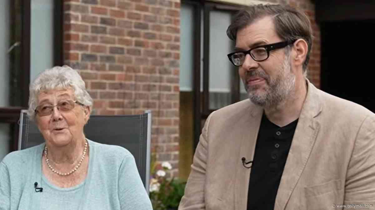 Richard Osman reveals his mum 'struggled forever' during his childhood as they grew up 'without freedom or money' after his father walked out on the family for another woman