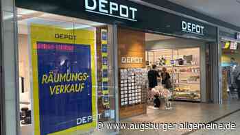 "Es war ein Schock": Depot-Filiale in der Augsburger City-Galerie muss schließen