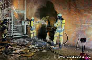 FW-E: Nächtliche Brandserie im Essener Norden - zwei Schulen betroffen
