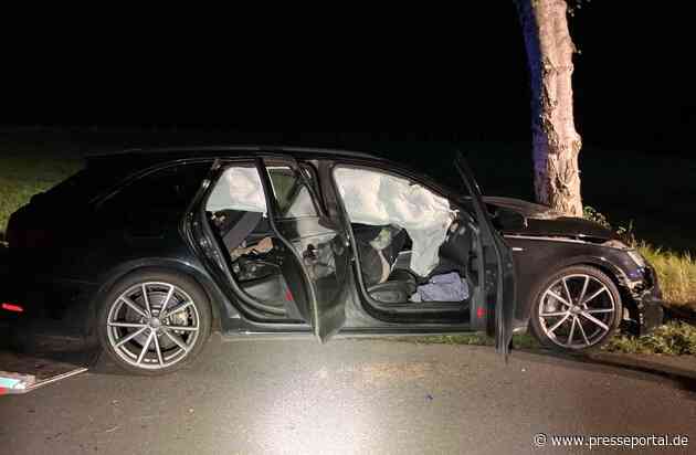 POL-STD: Bei vier Autos im Alten Land die Tankdeckel aufgebrochen und Kraftstoff abgezapft, Mit Audi gegen Baum gefahren - Fahrer flüchtet in die Dunkelheit